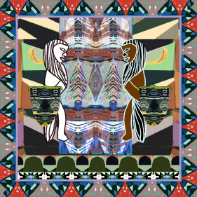 eskimo contempoary tapestry greenland ethnoglogy art etnisk etnic