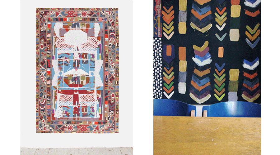 maj persdatter  textile design gobelin tapestry modern new