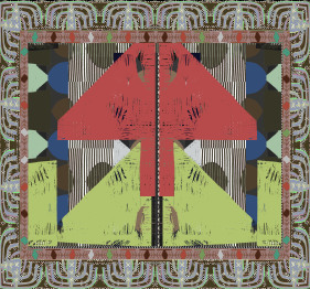 eskimo contempoary tapestry greenland ethnoglogy art etnisk etnic